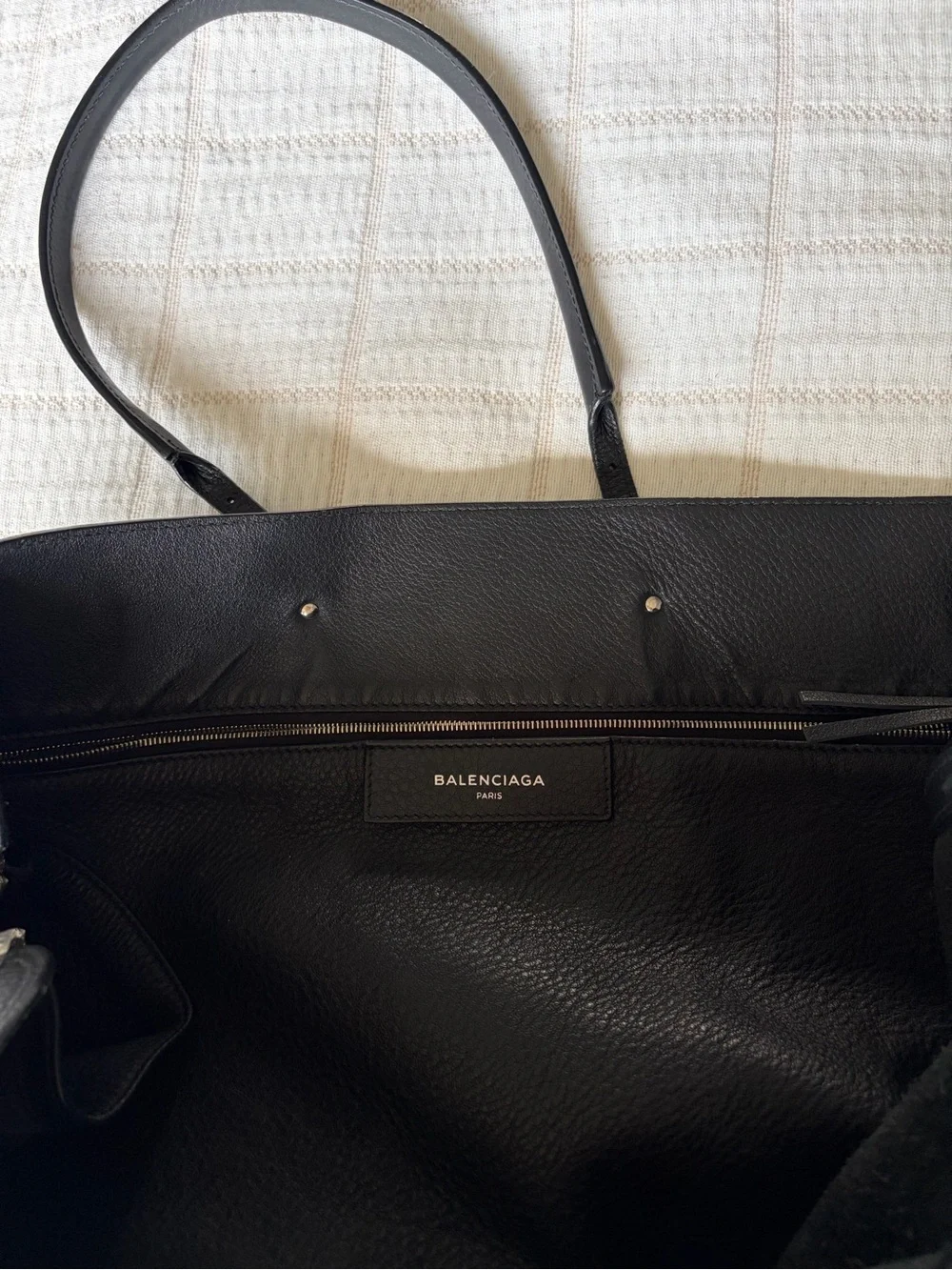 Balenciaga Papier B4 Zip Around Classic Studs Bag Leather